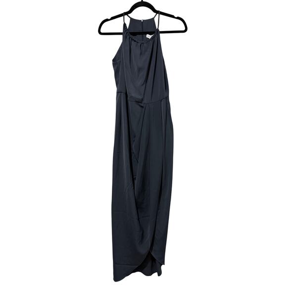 New Shona Joy High Neck Ruched Dress - Picture 2 of 6